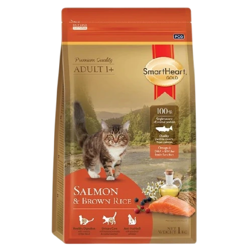 Smart Heart : Gold Salmon and Brown rice